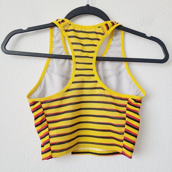 NEW Nike Womens Pro Elite Uganda Running Sports Bra DD7965-728 Size S Yellow - Picture 2 of 6